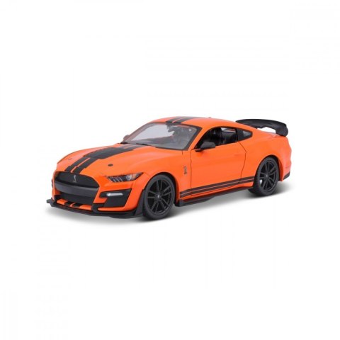Model kompozytowy 2020 mustang shelby gt500 pomarańczowy 1:24