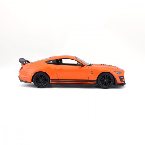 Model kompozytowy 2020 mustang shelby gt500 pomarańczowy 1:24 Model kompozytowy 2020 mustang shelby gt500 pomarańczowy 1:24