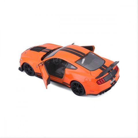Model kompozytowy 2020 mustang shelby gt500 pomarańczowy 1:24 Model kompozytowy 2020 mustang shelby gt500 pomarańczowy 1:24