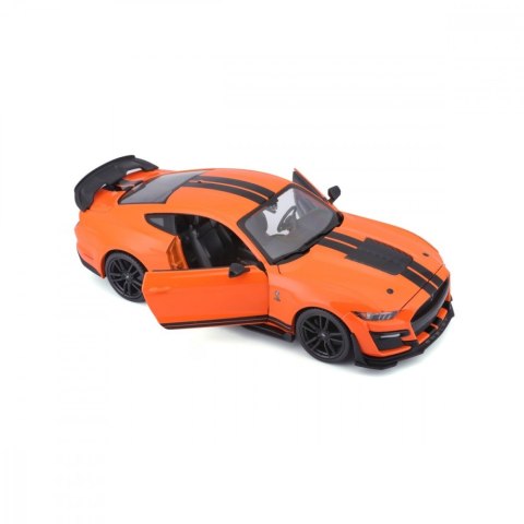 Model kompozytowy 2020 mustang shelby gt500 pomarańczowy 1:24 Model kompozytowy 2020 mustang shelby gt500 pomarańczowy 1:24