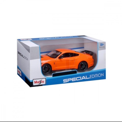 Model kompozytowy 2020 mustang shelby gt500 pomarańczowy 1:24 Model kompozytowy 2020 mustang shelby gt500 pomarańczowy 1:24