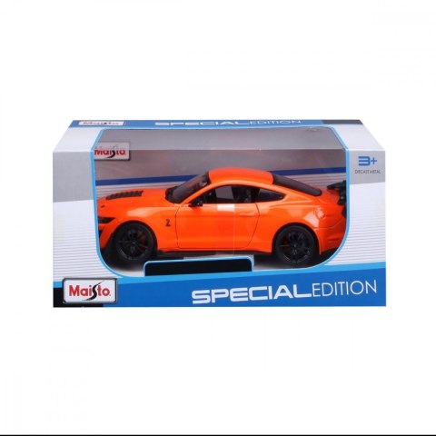 Model kompozytowy 2020 mustang shelby gt500 pomarańczowy 1:24 Model kompozytowy 2020 mustang shelby gt500 pomarańczowy 1:24