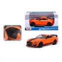 Model kompozytowy 2020 mustang shelby gt500 pomarańczowy 1:24