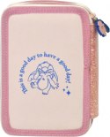 Piórnik dwukomorowy stitch z wyposażeniem