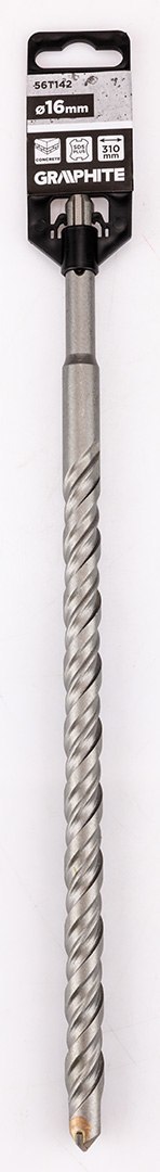 Wiertło do betonu SDS Plus z podwójną spiralą 16 x 310 mm