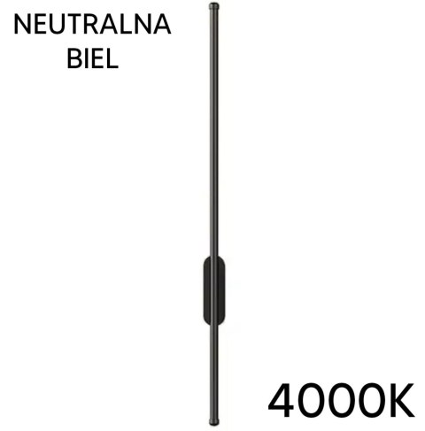 ZD116 Lampa scienna czarna 100cm 4000k ZD116 Lampa scienna czarna 100cm 4000k