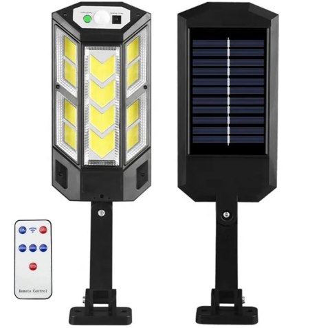 ZD96 Lampa solarna led 300w czujnik zmierzchu i ruchu ZD96 Lampa solarna led 300w czujnik zmierzchu i ruchu
