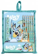 Zestaw piśmienniczy 12 elementów bluey