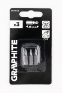 Bity PH0 x 25 mm, 3 szt.