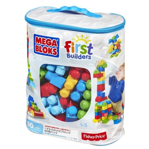 Klocki 80 elementów torba asortyment