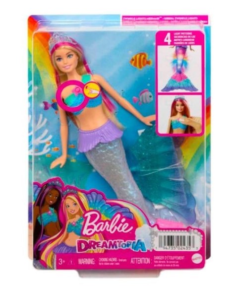 Lalka barbie malibu syrenka migoczące światełka Lalka barbie malibu syrenka migoczące światełka