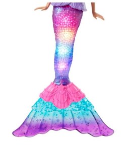 Lalka barbie malibu syrenka migoczące światełka