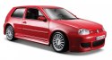 Model kompozytowy volkswagen golf r32 grana 1/24 czerwony