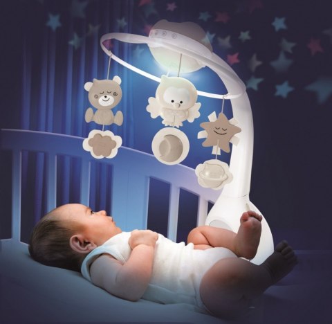 Muzyczna karuzelka 3w1 infantino beżowa Muzyczna karuzelka 3w1 infantino beżowa