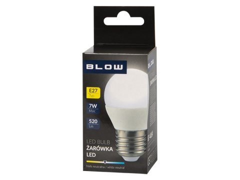 87-406# Żarówka led e27 g45 eco 7w b.neutralna 87-406# Żarówka led e27 g45 eco 7w b.neutralna
