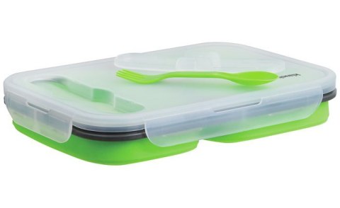 POJEMNIK LUNCHBOX SILIKONOWY 1100ml 3-KOMOROWY KLAUSBERG KB-7024 POJEMNIK LUNCHBOX SILIKONOWY 1100ml 3-KOMOROWY KLAUSBERG KB-7024