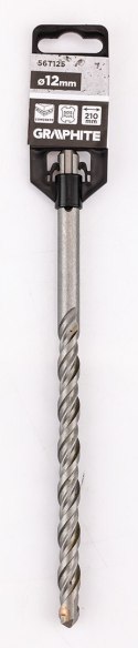 Wiertło do betonu SDS Plus z podwójną spiralą 12 x 210 mm