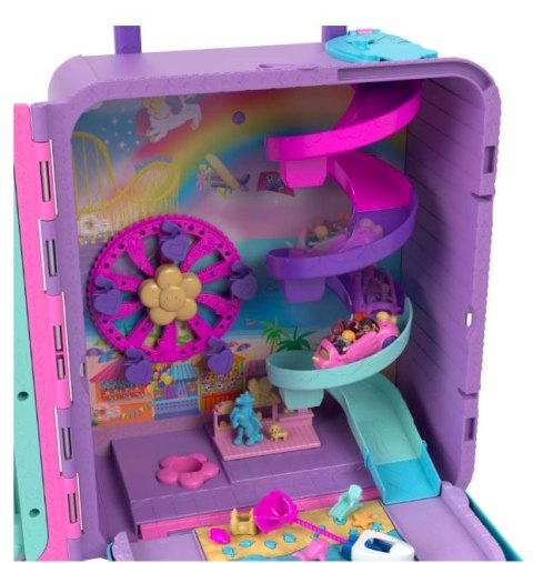 Zestaw polly pocket wakacyjny kurort walizka Zestaw polly pocket wakacyjny kurort walizka