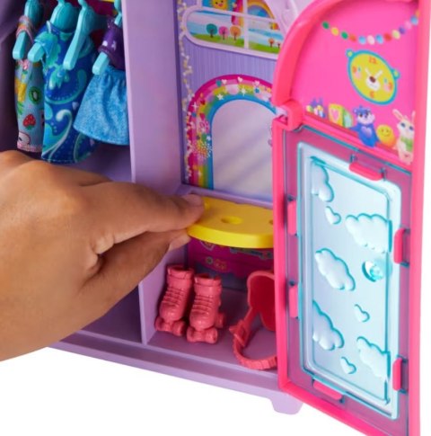 Zestaw z lalką barbie chelsea + 15 akcesoriów