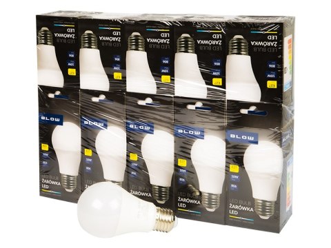 87-430# Żarówka led e27 10w a60 230v neutralna 10szt