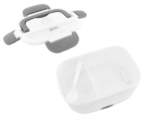 AG479G Lunchbox podgrzewany biało-szary AG479G Lunchbox podgrzewany biało-szary