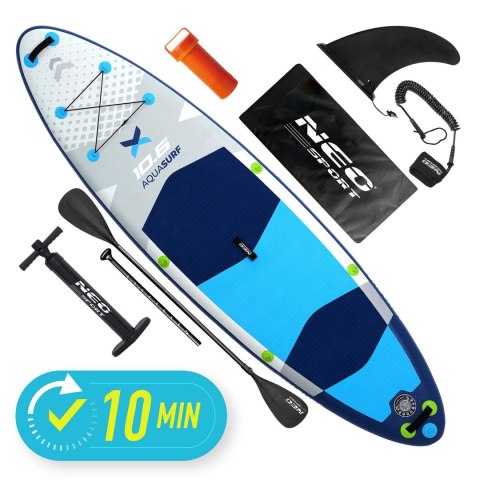 Deska SUP Aquasurf 320 x 84 x 15 cm Neo-Sport 170206 Deska SUP Aquasurf 320 x 84 x 15 cm Neo-Sport 170206