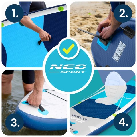 Deska SUP Aquasurf 320 x 84 x 15 cm Neo-Sport 170206 Deska SUP Aquasurf 320 x 84 x 15 cm Neo-Sport 170206