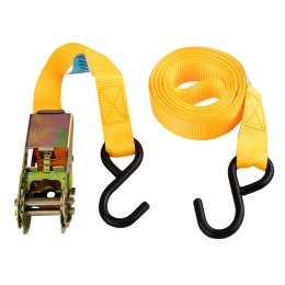 Pas mocujący z grzechotką 25 mm x 3 m, wytrzymujący 500 kg PES