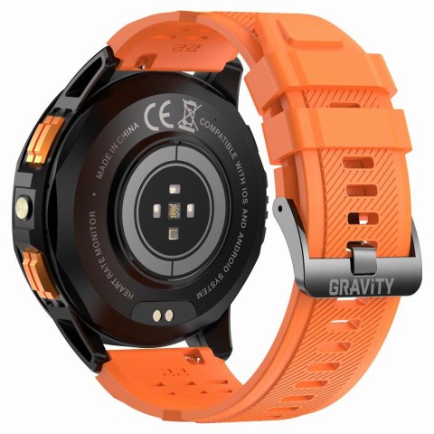 SMARTWATCH MĘSKI GRAVITY GT24-3 - LATARKA, DODATKOWY PASEK (sg033c) SMARTWATCH MĘSKI GRAVITY GT24-3 - LATARKA, DODATKOWY PASEK (sg033c)