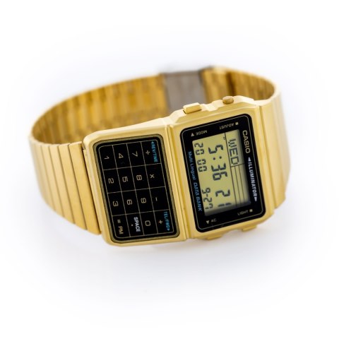 ZEGAREK MĘSKI CASIO VINTAGE DATABANK DBC-611G-1 (zd163a) + BOX ZEGAREK MĘSKI CASIO VINTAGE DATABANK DBC-611G-1 (zd163a) + BOX