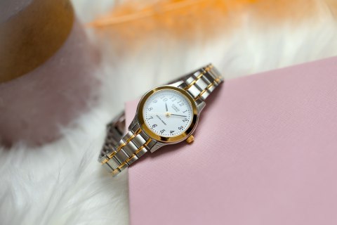 Zegarek Damski Casio LTP-1263PG-7B (zd654a) + BOX Zegarek Damski Casio LTP-1263PG-7B (zd654a) + BOX