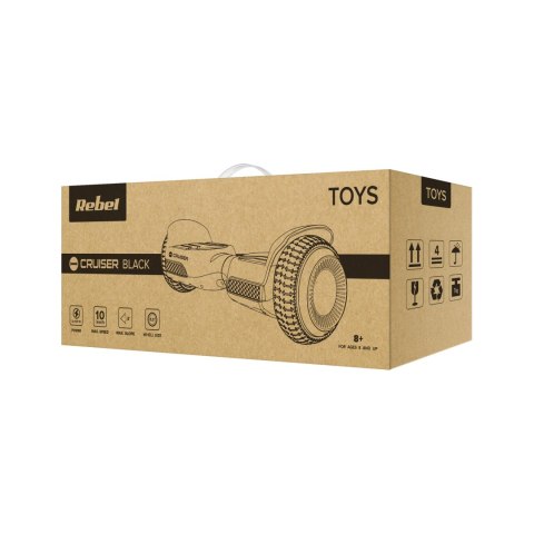 Deskorolka elektryczna Rebel Cruiser Black