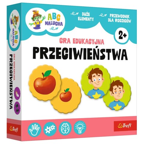 GRA - Przeciwieństwa-ABC Malucha Trefl 02908 GRA - Przeciwieństwa-ABC Malucha Trefl 02908