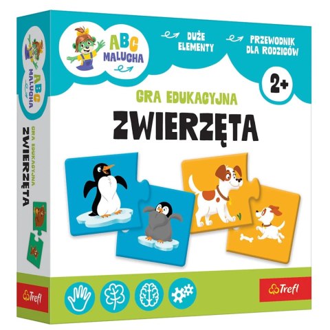 GRA - Zwierzęta-ABC Malucha - Trefl 02905 GRA - Zwierzęta-ABC Malucha - Trefl 02905