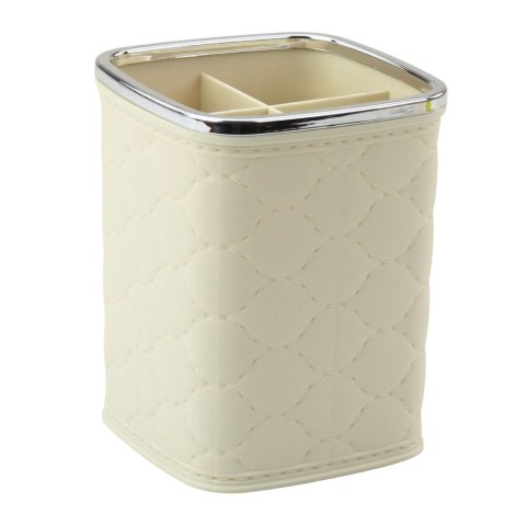 Organizer Pojemnik Na Pędzle Cztery Przegrody Biały 12 x 9,5cm Organizer Pojemnik Na Pędzle Cztery Przegrody Biały 12 x 9,5cm