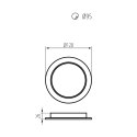 Panel LED sufitowy Maclean, podtynkowy SLIM, 9W, Neutral White 4000K, 120*26mm, 900lm, MCE371 R Panel LED sufitowy Maclean, podtynkowy SLIM, 9W, Neutral White 4000K, 120*26mm, 900lm, MCE371 R