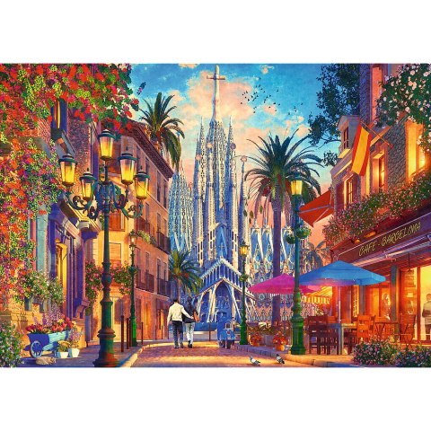 Puzzle - 1000 - Barcelona, Hiszpania Trefl 10793 Puzzle - 1000 - Barcelona, Hiszpania Trefl 10793