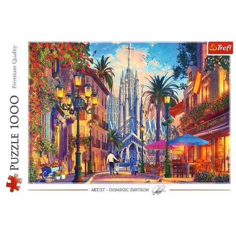 Puzzle - 1000 - Barcelona, Hiszpania Trefl 10793 Puzzle - 1000 - Barcelona, Hiszpania Trefl 10793