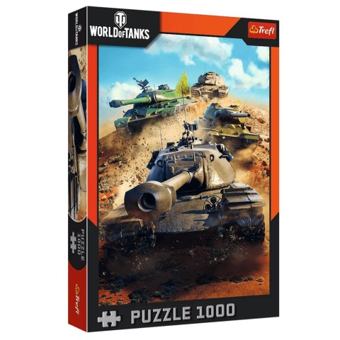 Puzzle - 1000 - World of Tanks: Czołgi w boju Trefl 10943 Puzzle - 1000 - World of Tanks: Czołgi w boju Trefl 10943