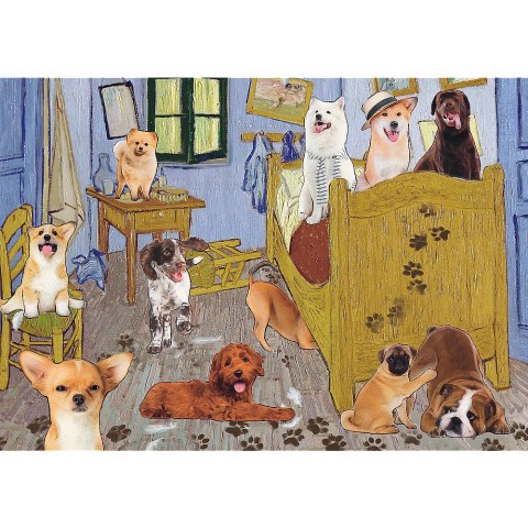 Puzzle - 500 - Pokój van Gogha Psia Rewolucja Trefl 37539 Puzzle - 500 - Pokój van Gogha Psia Rewolucja Trefl 37539