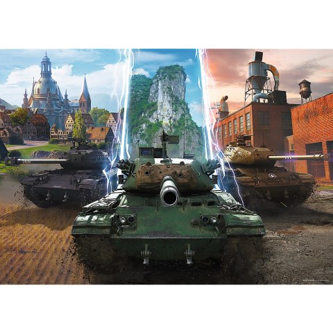 Puzzle - 500 - World of Tanks: Czas na akcję! Trefl 37535 Puzzle - 500 - World of Tanks: Czas na akcję! Trefl 37535