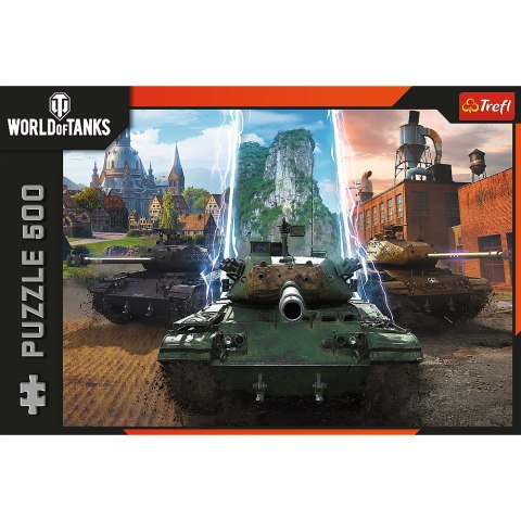 Puzzle - 500 - World of Tanks: Czas na akcję! Trefl 37535 Puzzle - 500 - World of Tanks: Czas na akcję! Trefl 37535