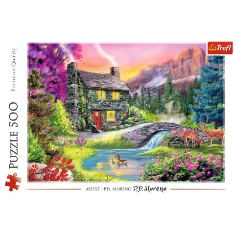 Puzzle 500 el. Górska sielanka Trefl 37325 Puzzle 500 el. Górska sielanka Trefl 37325