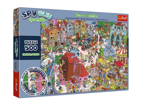 Puzzles - 500 - Spy Guy Lost Items: Gdańsk, Rodzina Treflików Trefl 37479 Puzzles - 500 - Spy Guy Lost Items: Gdańsk, Rodzina Treflików Trefl 37479