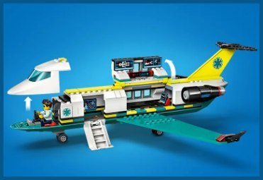 60465 - LEGO City - Samolot pogotowia ratunkowego