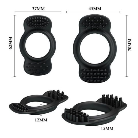 BAILE - Double cock ring BAILE - Double cock ring