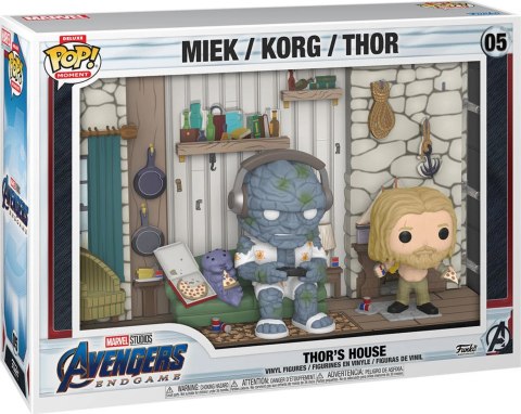 Funko POP! Marvel Avengers Thor's House Thor Miek Korg 05 XL 3pak