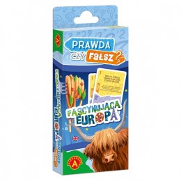 Gra quiz-prawda czy fałsz? fascynująca europa