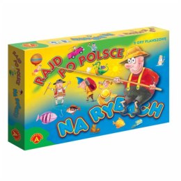 Gra rajd po polsce, na rybach