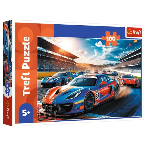 Puzzle 100 - Szybka wyścigówka Trefl 17403 Puzzle 100 - Szybka wyścigówka Trefl 17403